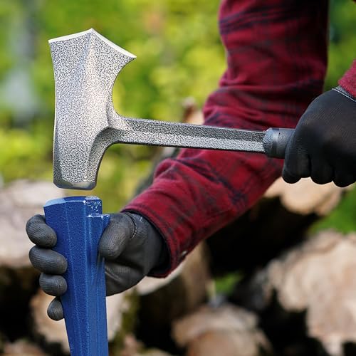 ESTWING Timber Titan - Black 16" Wood Splitting Maul with Forged Steel Construction & Shock Reduction Grip - EB-TT4