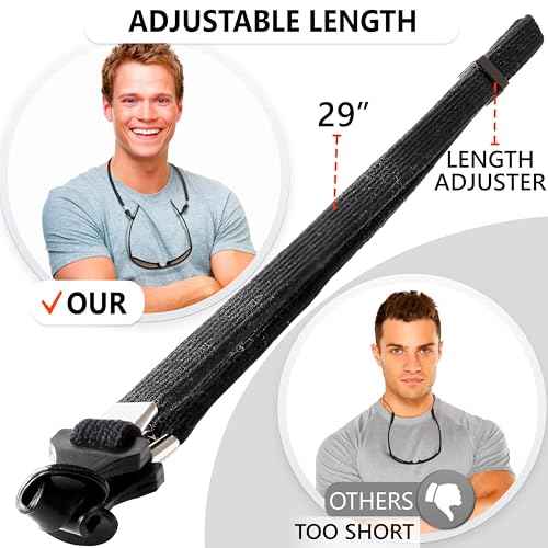 SIGONNA Eye Glasses String Holder Strap - Eyeglass Straps Cords for Men Women - Eyeglass Holders Around Neck - Sunglasses String Chain Lanyard Retainer