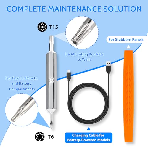 Ring Doorbell Screwdriver for ALL Models Ring Video Doorbell 4-in-1 Doorbell Maintenance Kit