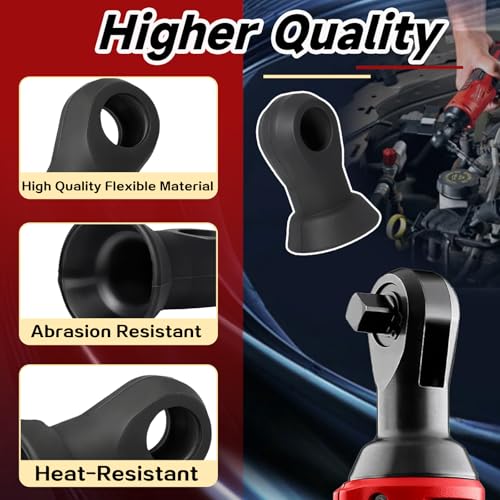 49-16-2457 Impact Protective Boot Compatible with Milwaukee M12 Cordless 3/8" 1/4" Lithium-Ion Ratchet Replace Models£º2456-20 2457-20