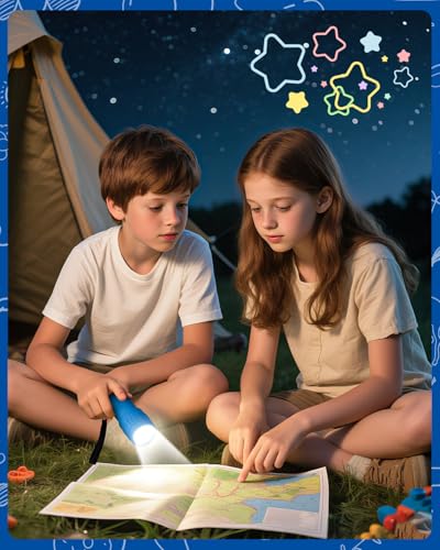 EverBrite 16-Pack Mini LED Flashlights with 48 AAA Batteries – Compact & Portable