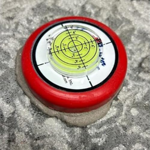 Circular Bubble Level 3-Pack Bullseye Spirit Level 32x7mm for Camera Tripod Telescope