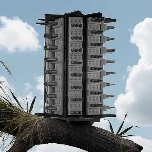 Mini Screwdriver Set 126 Magnetic CR-V Bits with Mechanical Reel Design, Ergonomic Anti-Slip Handle, Precision Tools for Laptops, Phones, Game Consoles, Watches, and Electronics