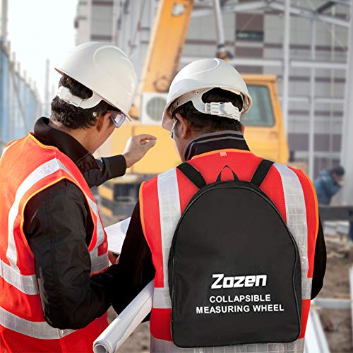 Zozen Distance Measuring Wheel, Imperial, 40in Foldable, LCD Display