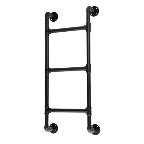 3.3 ft Heavy-Duty Metal Wall-Mounted Egress Ladder – 330lbs Capacity, for Basement Window Well, Fire Escape, RV, Attic, Bunk Bed & Dorm