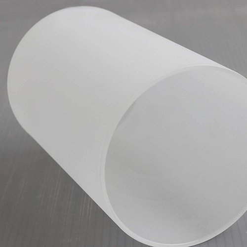 Voguad Frosted Glass Lamp Shade 2 Pack, Cylinder Glass Shade Replacement for Lighting Fixture Glass Globe with 1 5/8 Inch Fitter, G0035