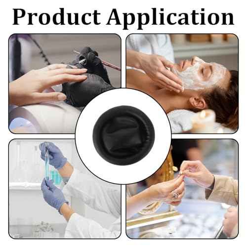 400 Pcs Black Finger Cots Large Finger Condoms Rubber Fingers Tip Covers Gloves Protectors Fingers Sleeve Thumb Cover for Handmade Crafting Painting