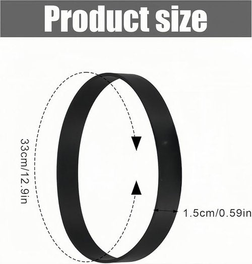 Voryiot 2* Vacuum Belt for Eureka Style U Vacuum Cleaner Models 5190 5550 5700 5740 5800