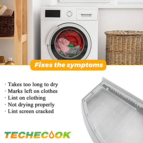 Techecook Stainless Steel Dryer Lint Filter Replacement for GE/Hotpoint Dryers