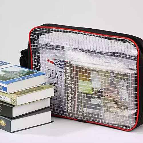 ESD 15.7"L x 3.1"W x 11.8"H anti-static cleanroom clear engineer bag for engineer store tool or computer working in clean room