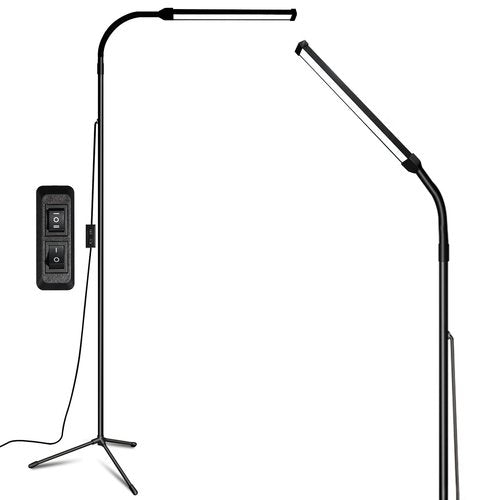 Led Floor Lamp for eyelash extensions Standing light Floor Lamps for Office Standing Lamp Brightness eyelash lamp tattoo Light Eye Caring Reading lamp for Bedroom makeup light lash light extension