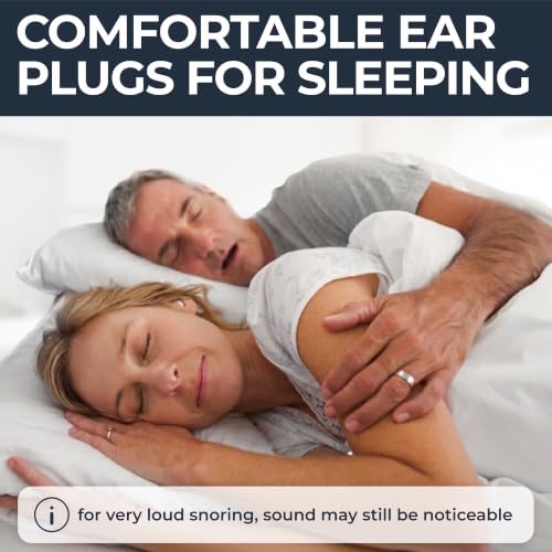 Peace&Quiet Classic Wax Ear Plugs for Sleeping & Water Protection, 15 Count