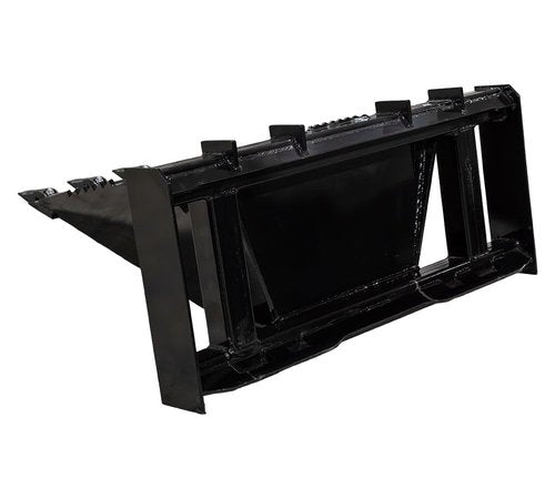 Mytee Products 46" Deep Stump Bucket Tree Scoop Digger with H&L 230 Series Teeth and Pins for Ripping Roots, Digging, Uprooting Stumps, Land Clearing, and Handling Large Debris.
