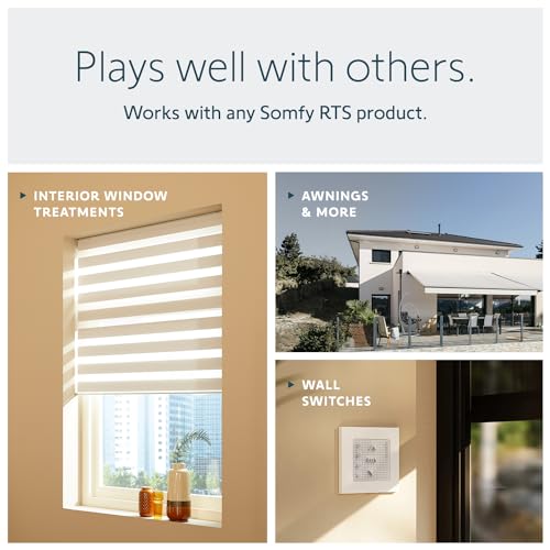 Somfy Telis 4 RTS Patio Remote Control 5-Channel Weather-Resistant