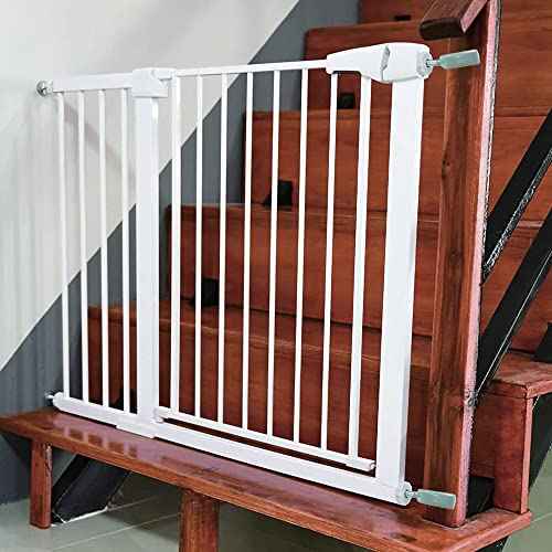 Baby Gate Banister Adapter Y-Spindle Rods - M8(8mm) for Pressure Mounted Baby and Pet Safety Stair Gates with Extra Long Wall Mounting Screws Rod & Bolts (Y-Grey-2 Pack)