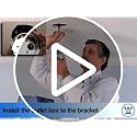 Westinghouse Saf-T-Brace Ceiling Fan Mounting Brace - Silver, Model 0110000, Heavy-Duty Support