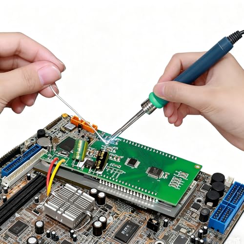 Soldering Iron Tips, 5 Types Replacement C245 Solder Tips Kit Tool, KU/B/K8/C8.8/D4.8 Welding Iron Tips, C245 Soldering Station Kit, Compatible with JBC Soldering Station