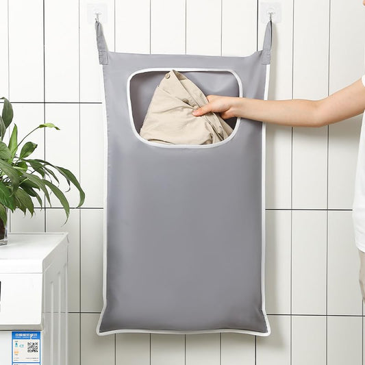 Hanging Storage Organizer, Over Door Organizer for Clothes, Sturdy, Large Capacity, Durable, Easy Maintenance - 1 Pack, Grey