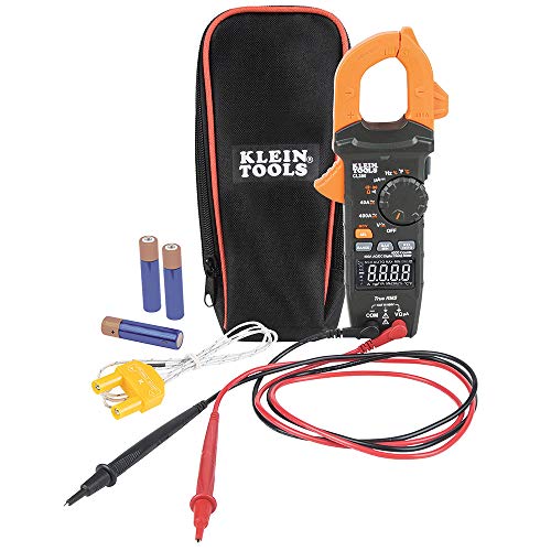 Klein Tools CL390 AC/DC Digital Clamp Meter - Auto-Ranging, 400A, Standard Display