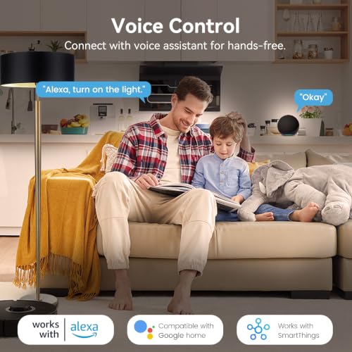 EIGHTREE 5GHz WiFi Smart Plug 15A - 4 Pack, Compatible with Alexa & Google