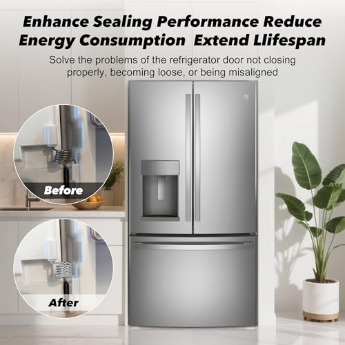 Ulreon WR01X11052 GE Refrigerator Door Spring Mullion – 5 Pack
