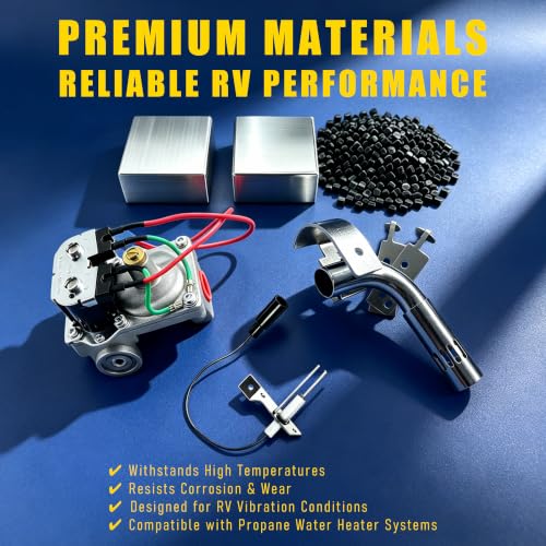 AutoAlly RV Water Heater Kit for Atwood 6-10 Gallon - Gas Valve Igniter & Burner Tube