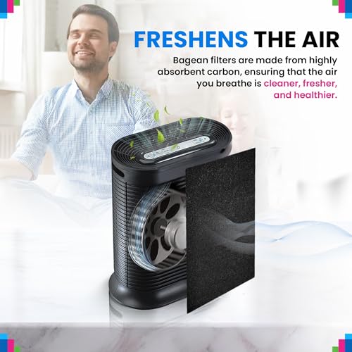 Bagean 10 x 48 in Activated Carbon Filter Sheet (2-Pack) for Air Purifiers & Vents