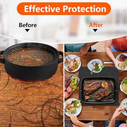 Welding Blanket Fireproof Mat, 9" X 12" Heat Resistant Fabric 1800¡ÆF High Temp Insulation Pad,Welding Pad for Plumbing,Flame Retardant Protective Mat Soldering Welding (9" x 12"x 0.14"-1 pack)