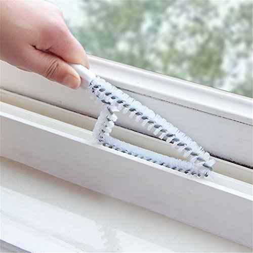 Window Cleaning Brush Sliding Door Track Brushes Window Cleaner Brush 2 Pack