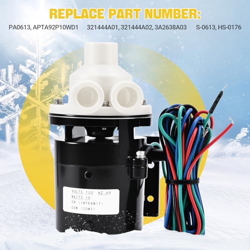 Hoshizaki Ice Maker Water Pump Motor Assembly PA0613 Replacement