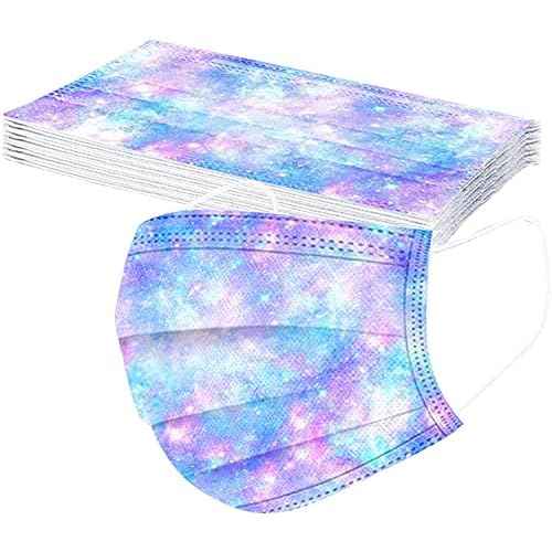 50 Pack Kids Disposable Face Breathable Dust Filter Mouth Cover Masks with Elastic Ear Loop for Kids