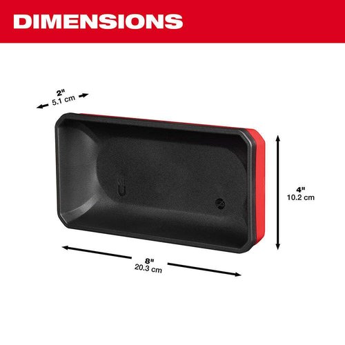 Magnetic Tray, Tools Organizer, 48-22-8071 Compatible with Milwaukee Large Magnetic Wall Mounted Bin