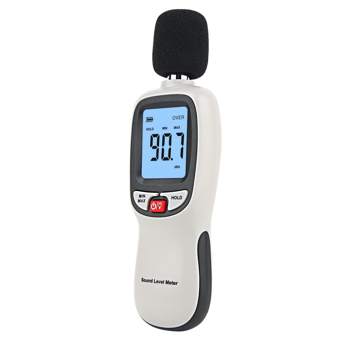 Decibel Meter, Portable SPL Meter (Sound Pressure Level Meter), Digital Noise Meter, Range 30-130dB(A) db Meter, Noise Volume Measuring Instrument, Sound Monitoring Tester (Battery Included) Yellow