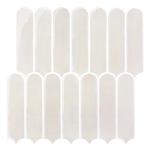Commomy Thicker Peel and Stick Backsplash - 10 pcs of 12" x 12" - 3D Adhesive Peel and Stick Tiles Backsplash for Kitchen, Bathroom, Removable, Waterproof, Vinyl Wall Tile