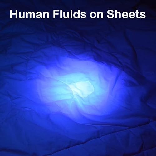 TATTU U3S UV Flashlight Rechargeable 365nm Black Light Torch with ZWB2 Filter, Blacklight 10W Ultraviolet LED Lamp with Micro USB Charging Cable