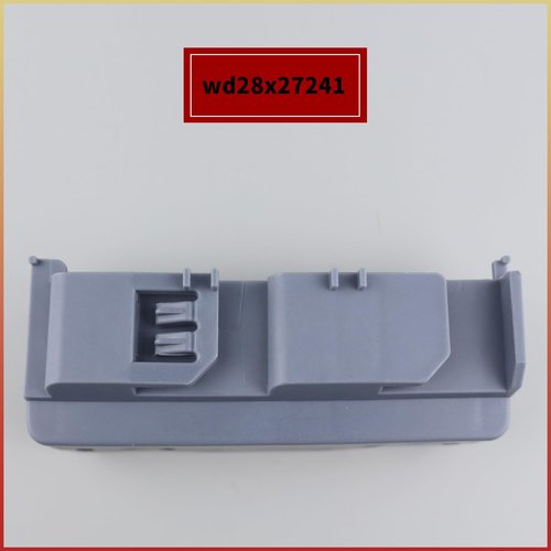 2 Pack WD28X27241 Dishwasher Lower Rack Wheels and Carrier Kit Replacement Part Compatible with GE Dishwasher Baskets Roller Assembly L and R Side,Replaces for WD12X10439 WD12X10438 WD12X10446