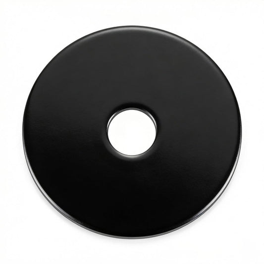 Bykonh #10 x 3/4" (80 PCS) Black Fender Washers, 304 Stainless Steel Flat Washers for Machinery & Automotive Repair