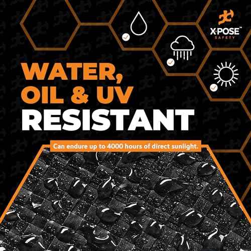 Xpose Safety Heavy Duty Sand Bags with Tie Strings ? Empty Woven Polypropylene Sandbags for Hurricane Flood Protection, 100 lb Capacity, 14" x 26", Black, Pack of 25