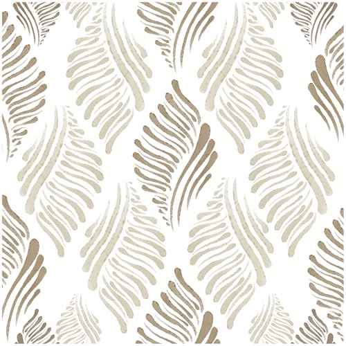 Brown Wall Paper Modern Peel and Stick Wallpaper 17.3"¡¿78.8" Boho Brown and Beige Self Adhesive Removable Wallpaper for Bedroom Contact Paper for Cabinets Waterproof Geometric Wallpapers Home Vinyl
