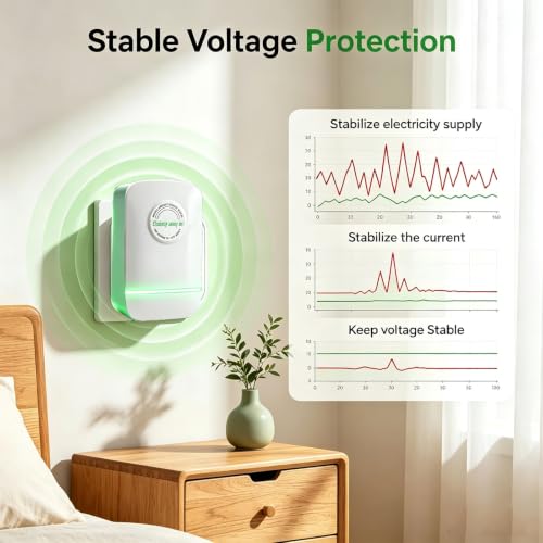 ILMARINIS 4 Pack Smart Power Voltage Stabilizer for Home & Office 90V-250V 30KW US Plug