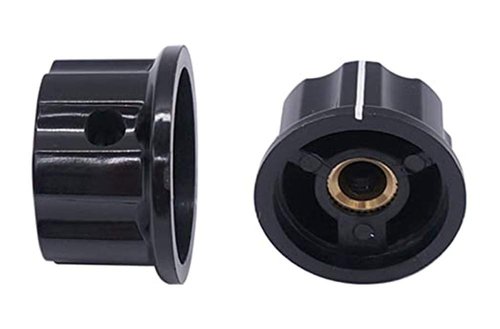Szliyands A04 knob for 6mm / 0.24" Diameter Shaft Potentiometer, 30mm top Diameter 5PCS