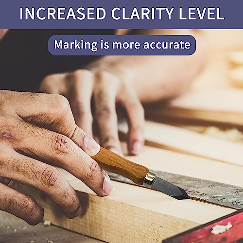 2Pack Woodworking Marking Knife with High Carbon Steel Blade - Dual Bevel Striking Knife for Precise Marking - Premium Quality Woodworking Tool for Woodworkers and Craftsmen