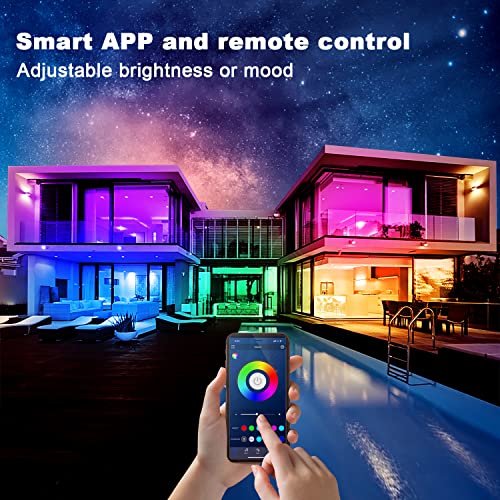 dalattin 200ft LED Strip Lights for Bedroom & Decor with App & Remote Control