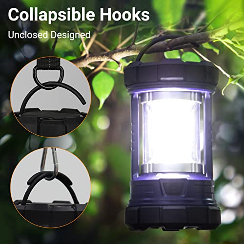 Navy Blue CT CAPETRONIX Rechargeable Camping Lantern 3200LM with Phone Charger