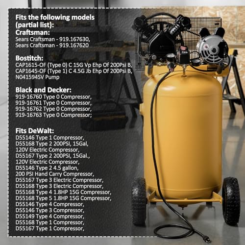 HASMX A11031 Air Compressor Fan for Porter Cable, DeVillbiss - Fits Craftsman Models: Sears Craftsman - 919.167630, 919.167620, Bostitch