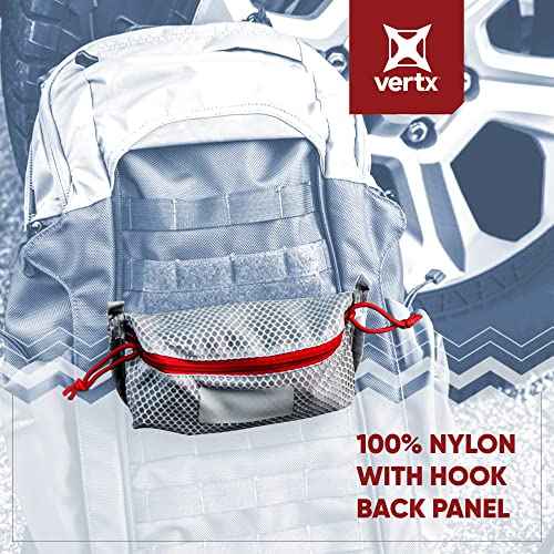 Vertx Overflow Pouches, Mesh Zipper Pouch for Tactical Gear, Backpack Accessories, Storage of Cables, Tool Kits, EDC Survival