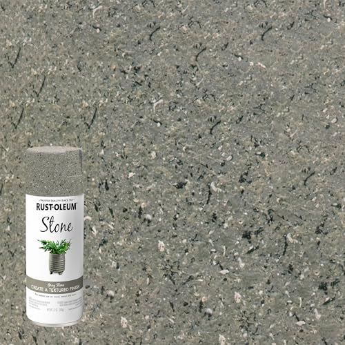 Rust-Oleum Gray Stone Spray Paint 12oz - Textured Natural Stone Finish