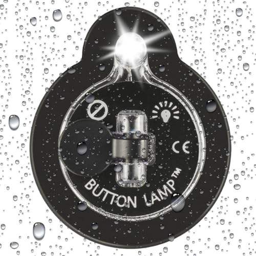 6 Pack LED Button Lights - Ultra Bright Compact Utility Lamps with Adhesive for Indoor & Outdoor Use