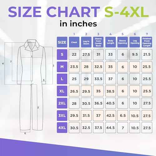 AMZ Medical Supply White Disposable Coverall for Men/Women, Large. Painters Coverall. Unisex Hazmat Suit Disposable. 60 GSM Microporous Paint Suit with Zipper, Elastic Wrists & Ankles