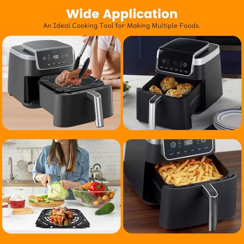 5QT Ninja AF141 Air Fryer Grill Pan Crisper Tray 8.43 x 8.43 in - GWBSXM